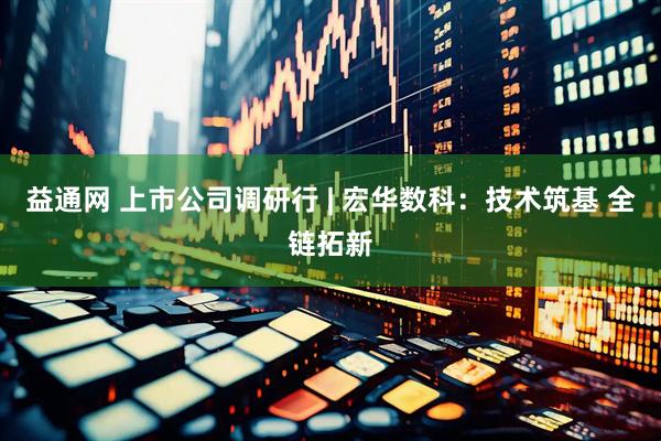 益通网 上市公司调研行 | 宏华数科：技术筑基 全链拓新