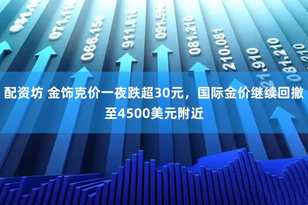 配资坊 金饰克价一夜跌超30元，国际金价继续回撤至4500美元附近